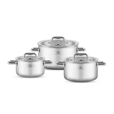 Bộ nồi inox liền khối Elmich Trimax ECO EL-8000 size 16, 18, 22cm