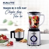 Máy xay sinh tố 2 cối Kalite KEB4171