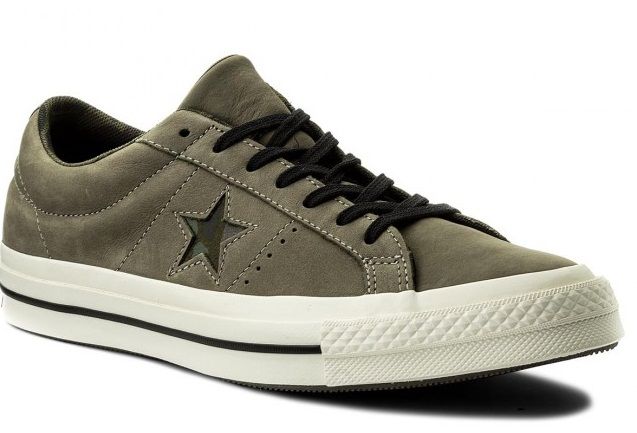  159581C - Chuck Taylor One Star Nubuck Utility Camo 
