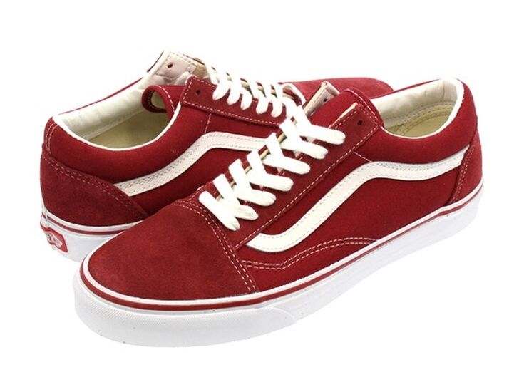  000VOKDIC - VANS CLASSIC OLD SKOOL BRICK RED/TRUE WHITE 