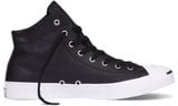  155718C - Converse Jack Purcell Leather Mid 'Black' 