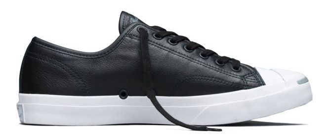  157788c - Converse Jack Purcell Low Top Black/Black/White 
