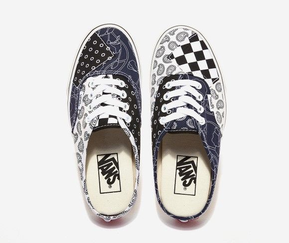  0A54F76UW - Vans Mule Authentic Pattern Mix Multi 