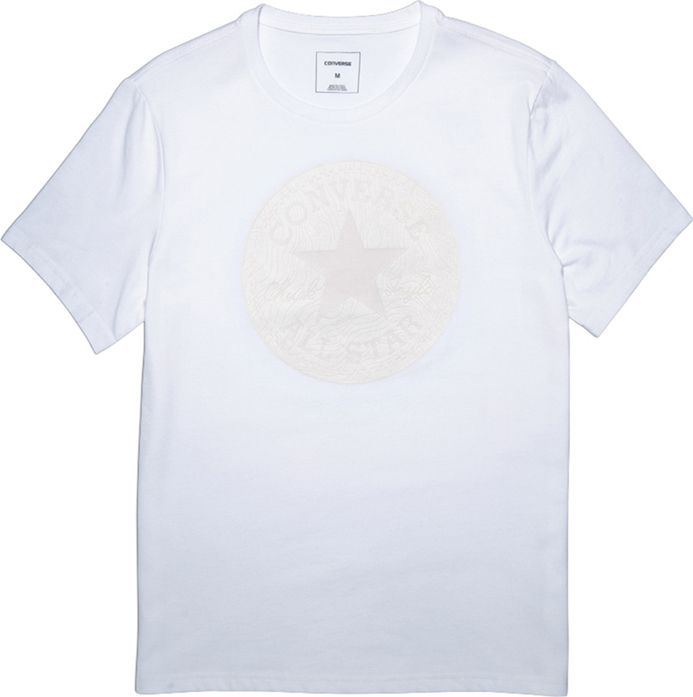  10004708_102 - Men's Converse T-Shirt Short Sleeve Chuck Patch Athletic Fashion 