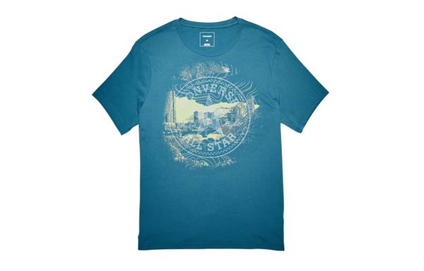  10005377_465 - Converse Seasonal CP Filled Graphic Green T-Shirt - Regular Fit 