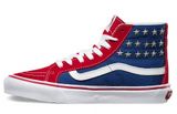  018IH0F - SK8 Hi Slim Studded Stars Red/Blue 