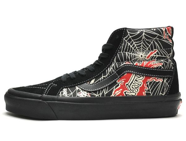  0A38GF1JJ - VANS ANAHEIM FACTORY SK8-HI 38 DX OG BLACK 