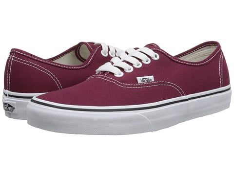  018BH1L - VANS AUTHENTIC (MAROON) SEASON75-CLOSEOUT 