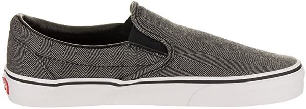  0A38F7U4J - Vans Herringbone Classic Black/True White 