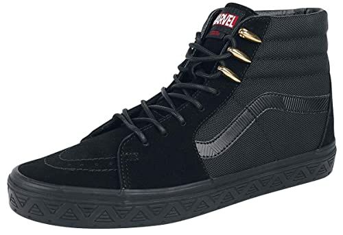 0A38GEUBH - VANS X MARVEL SK8-HI BLACK PANTHER 