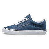  0A38G1MMM - Vans Old Skool C&L Chambray Blue White Skate 