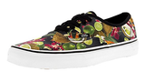  0004MLJOS - Vans Authentic Lime in The Coconut Black Low Top Canvas 