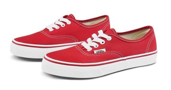  000WWX6RT - Vans Authentic Red/ True White 