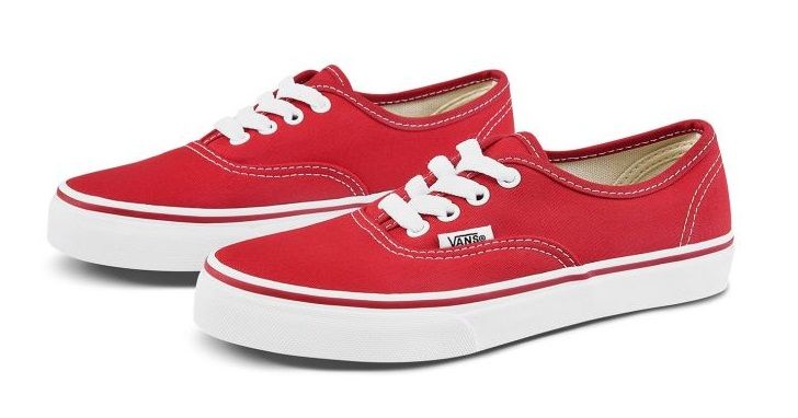  000WWX6RT - Vans Authentic Red/ True White 