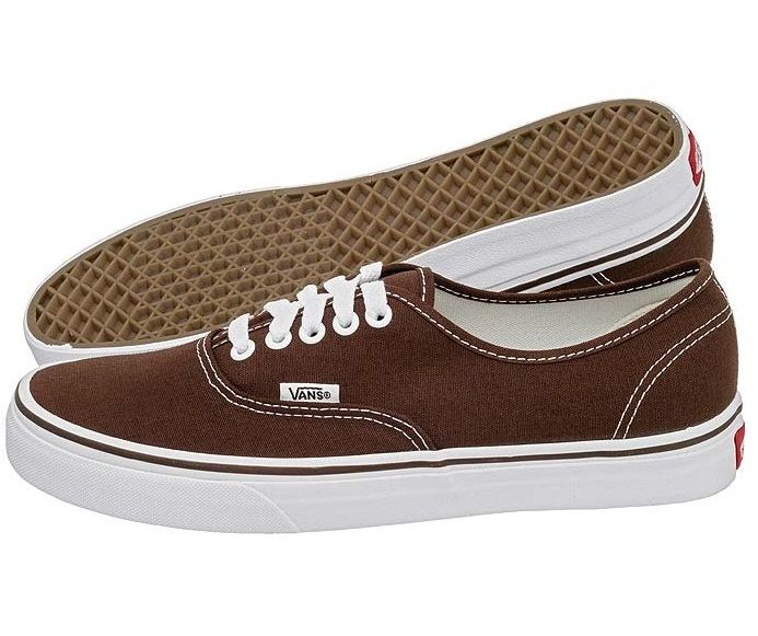  0EE3ESP - Vans Men Women Shoes Authentic Espresso Brown Canvas 