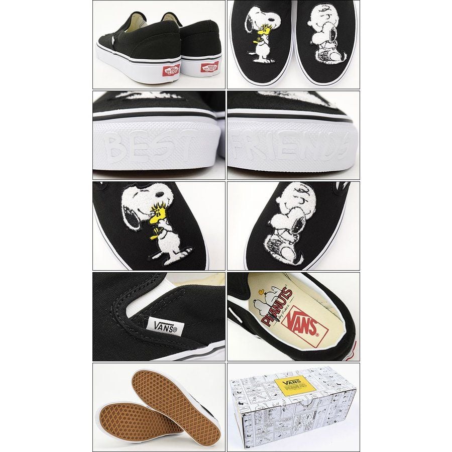  0A38F7QTZ - Vans Classic Slip-on Peanuts 