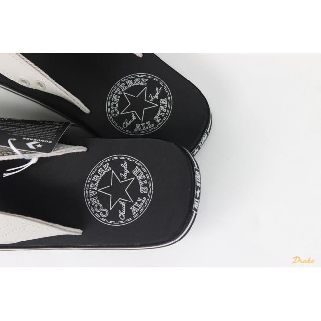  1NHS1069 - Dép Converse seasonal color đen quai xám 