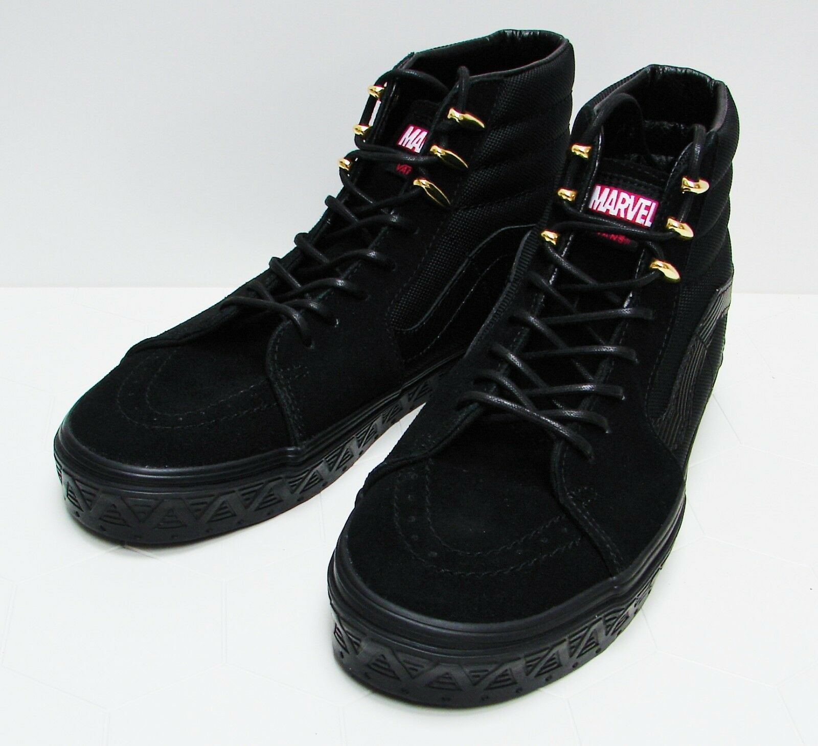  0A38GEUBH - VANS X MARVEL SK8-HI BLACK PANTHER 