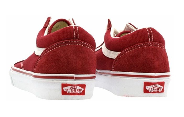  000VOKDIC - VANS CLASSIC OLD SKOOL BRICK RED/TRUE WHITE 