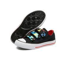  356433C - CTAS 3V OX BLACK/ULTRA RED 