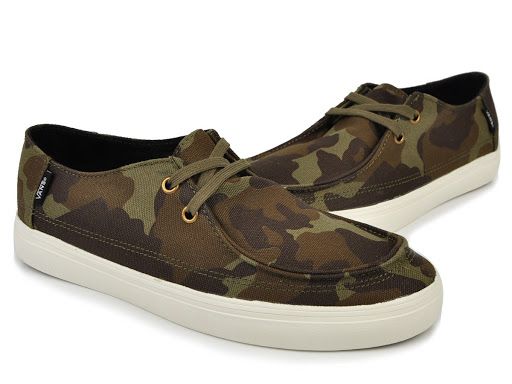  00019LK9L  - Vans Rata Vulc Shoe - Duck Camo 