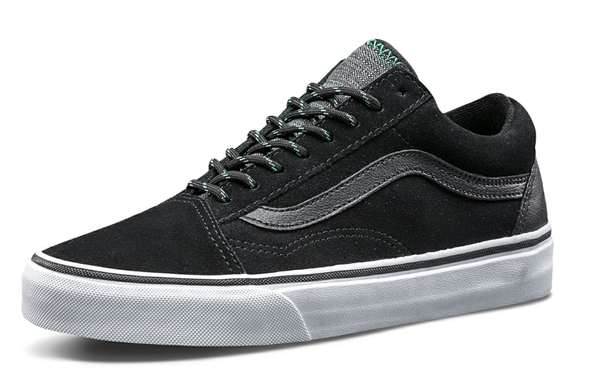 Vans classic old skool dark black skateboard top