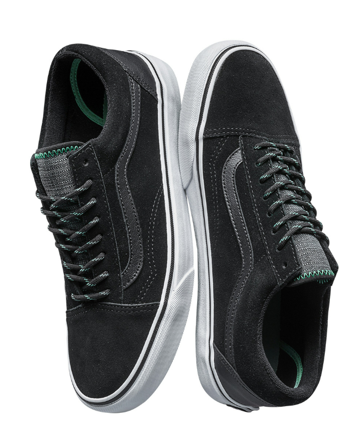  0A38G1QUX -  VANS CLASSIC OLD SKOOL DARK BLACK SKATEBOARD 