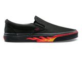  0A38F7Q8Q - Vans Classic Slip-On Flame Wall 
