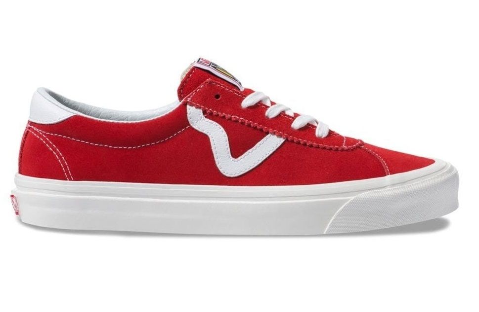  0A3WLQVTM - VANS ANAHEIM FACTORY STYLE 73 DX OG RED 