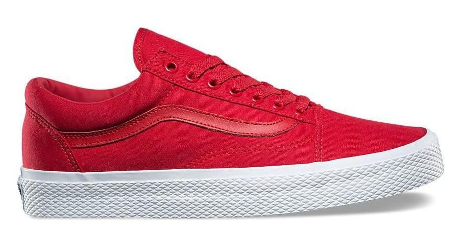  0A38G1OJU - VANS WAFFLE WALL OLD SKOOL RACING RED 