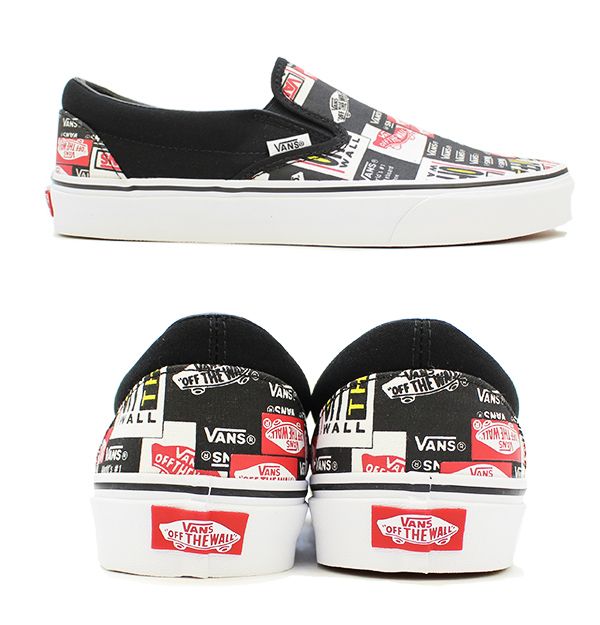  0A4BV3V9A - Vans Slip-On Label Mix 