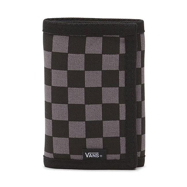  000EJAK0J - Vans Black and Gunmetal Grey Men's Wallet 