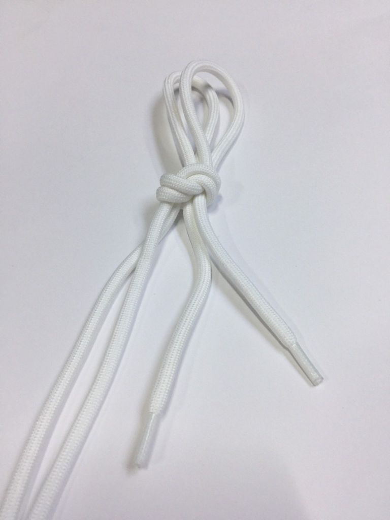  Dây giày tròn trắng 