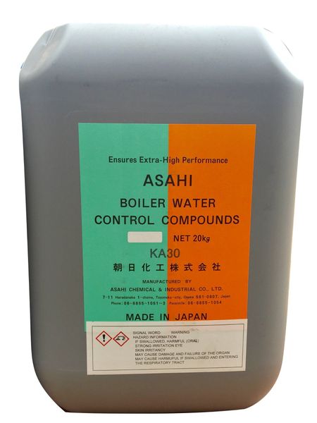  KA30- Chất xử lý nước lò hơi lò đứng trong thực phẩm 