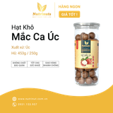 Hạt Mắc ca Úc nứt vỏ Nutrinut