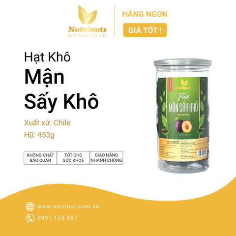 Mận sấy dẻo Chile Nutrinut