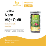 Nam việt quất Mỹ sấy khô Nutrinut