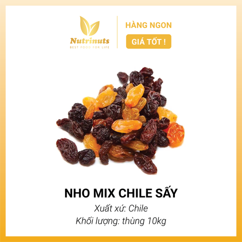 Nho mix Chile sấy