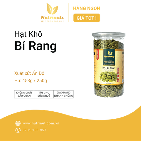 Nhân hạt bí xanh Ấn Độ Nutrinut