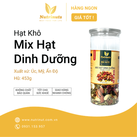 MIX hỗn hợp hạt dinh dưỡng Nutrinut