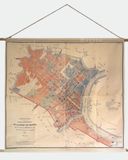  'Saigon 1898' Hanging Map - CTT0013 