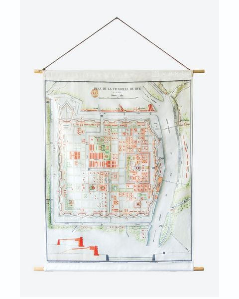  Citadel of Hue' Hanging Map - CTT0014 