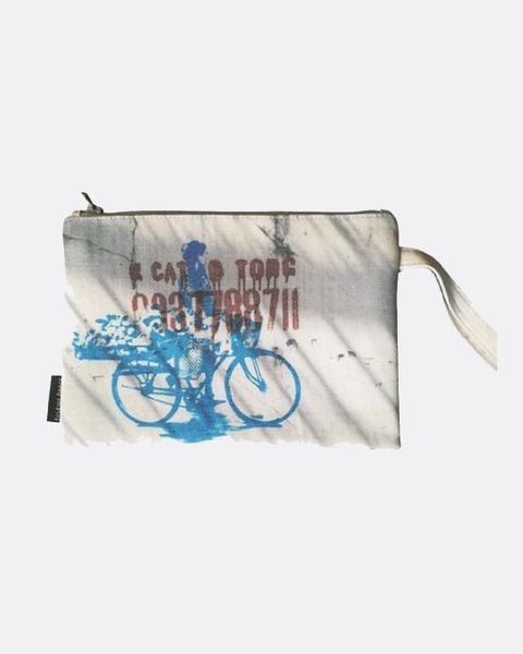  Wall picture Clutch Blue Bicycle 