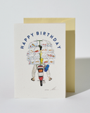  Fish Vendor Happy Birthday Card 