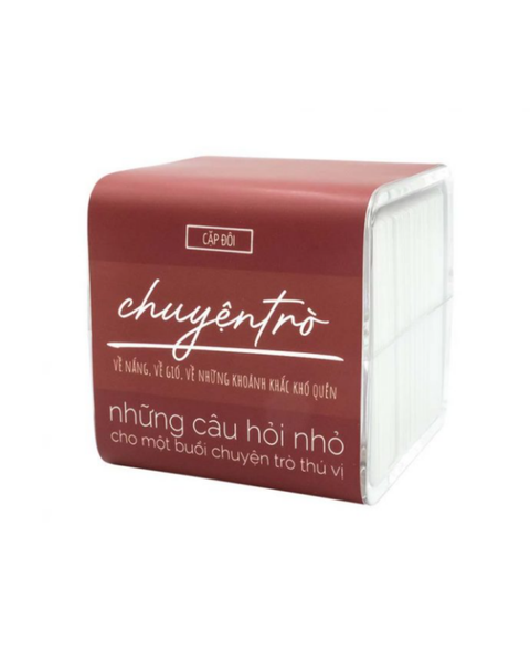  Bộ 128 câu hỏi Chuyện Trò - Cặp Đôi 