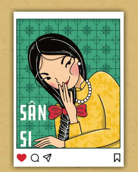  Art print A3 - Sân Si 