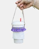  Violet Ribbon Tassels Cup Holder 