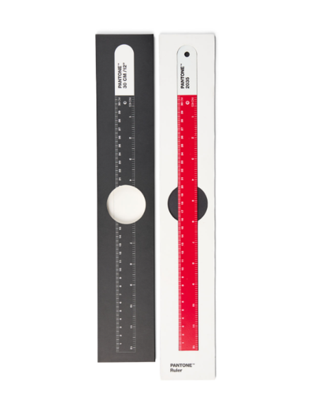  PANTONE RULER 30 CM - RED 