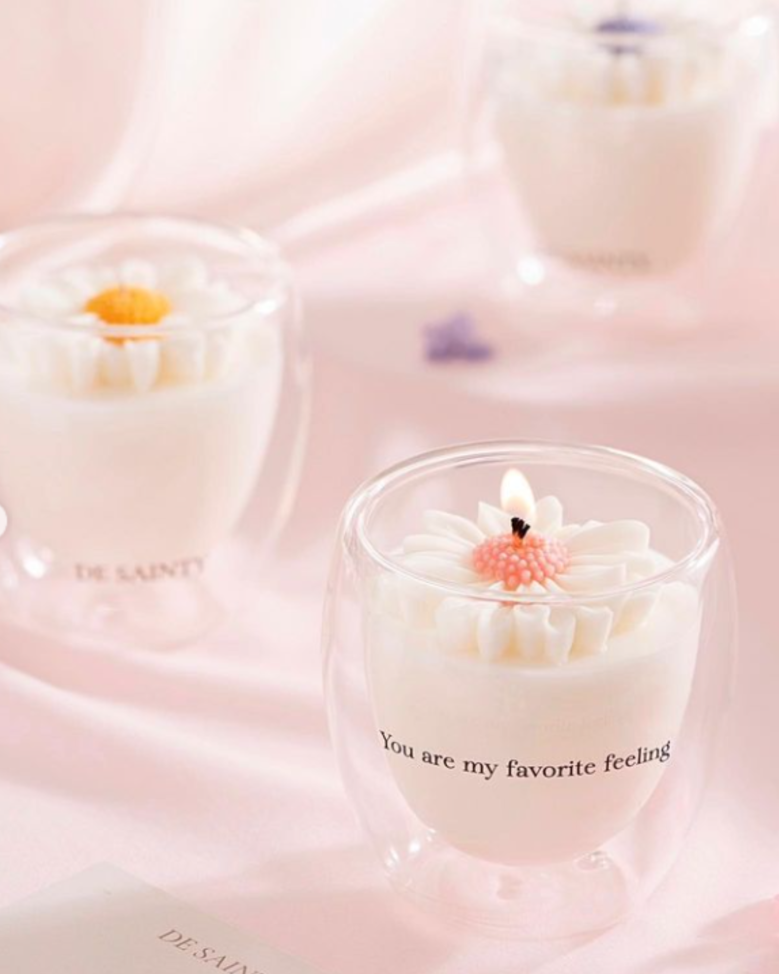  Oud and Roses Glass Candle 