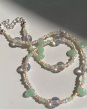  Vòng Cổ Sage green - Không Cham 